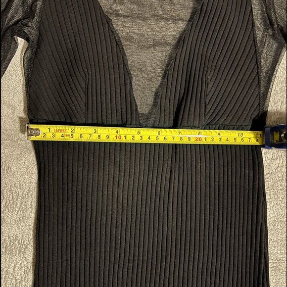 COMBINATION TULLE DRESS - ZARA - Picture 8 of 9